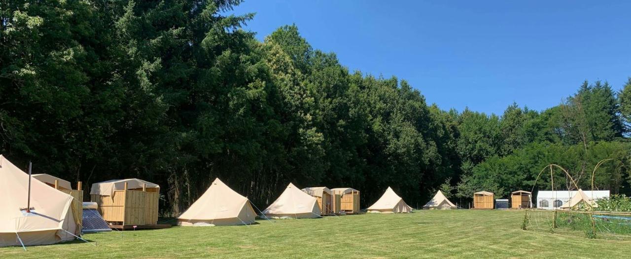 Au Pre Fleuri Eco Glamping Hotel Le Lindois Exterior photo